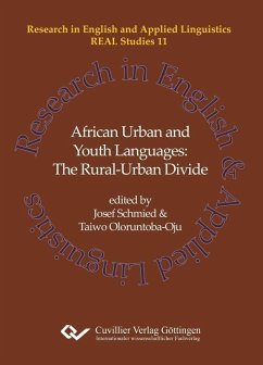 Cover African Urban and Youth Languages (eBook, PDF)