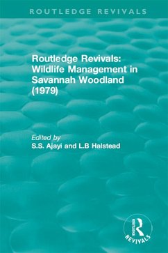Cover Routledge Revivals: Wildlife Management in Savannah Woodland (1979) (eBook, PDF)