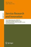 Service Research and Innovation (eBook, PDF) Service Research and Innovation (eBook, PDF)