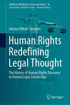 Human Rights Redefining Legal Thought (eBook, PDF) - Salojärvi, Juhana Mikael