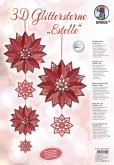 URSUS 3D-Glittersterne "Estelle", rot URSUS 3D-Glittersterne "Estelle", rot