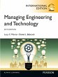 Managing Engineering and Technology - Bild 1