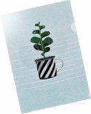 Plant it - Love it! Bunte Sichthüllen - Motiv Tasse mit Pflanze