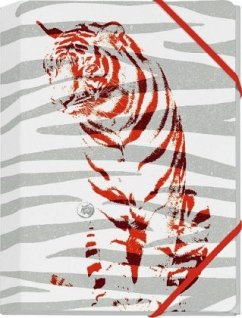 Cover Save the Tiger Mini-Sammelmappe - Motiv Roter Tiger