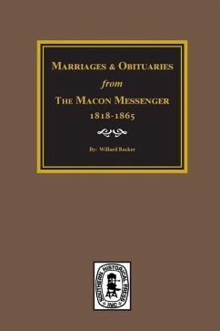Marriages and Obituaries from The Macon Messenger, 1818-1865.