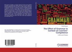 The Effect of Grammar in Context on Learners¿ Competence - Djouama, Houda