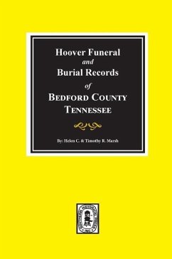 Hoover Funeral and Burial Records of Bedford County, Tennessee - Marsh, Helen; Marsh, Timothy