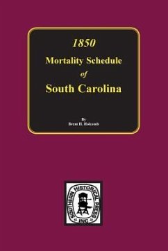 1850 Mortality Schedule of South Carolina - Holcomb, Brent