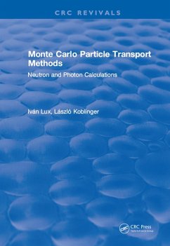Monte Carlo Particle Transport Methods (eBook, ePUB) - Lux, I.