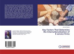 Key Factors That Determine the Internationalization of E-service Firms