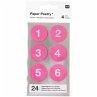 Adventskalender Sticker, Neon Pink, FSC... - Bild 1