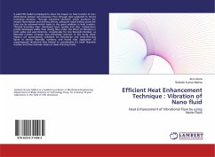 Efficient Heat Enhancement Technique : Vibration of Nano fluid