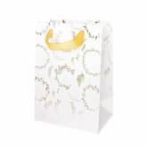 Geschenktüte, Kränze, Weiß, FSC Mix