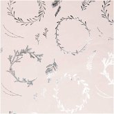 Geschenkpapier, Kränze, Rosa, FSC Mix Geschenkpapier, Kränze, Rosa, FSC Mix