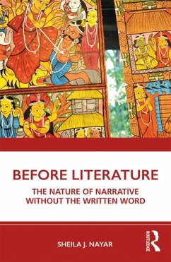 Before Literature (eBook, ePUB) - Nayar, Sheila J.