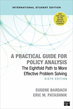 A Practical Guide for Policy Analysis - International Student Edition - Bardach, Eugene S.; Patashnik, Eric M.