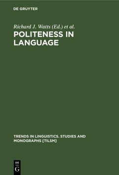 Cover Politeness in Language (eBook, PDF)