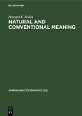 Natural and Conventional Meaning (eBook, PDF)