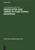 Predicates and Terms in Functional Grammar (eBook, PDF)