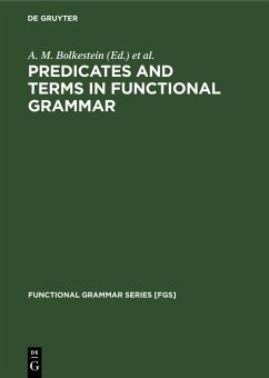 Cover Predicates and Terms in Functional Grammar (eBook, PDF)