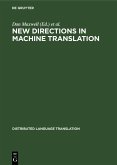 New Directions in Machine Translation (eBook, PDF)