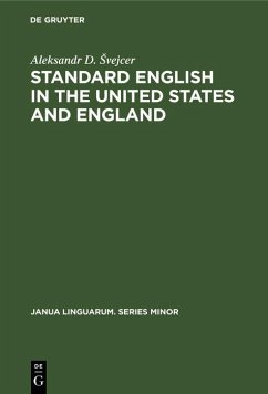 Cover Standard English in the United States and England (eBook, PDF)
