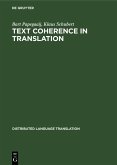 Text Coherence in Translation (eBook, PDF)