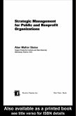 Strategic Management for Public and Nonprofit Organizations (eBook, PDF)