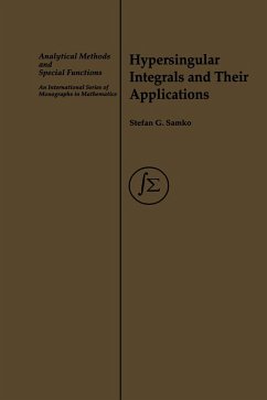 Hypersingular Integrals and Their Applications (eBook, PDF) - Samko, Stefan