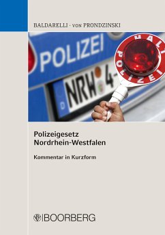 Polizeigesetz Nordrhein-Westfalen (eBook, PDF) - Baldarelli, Marcello; von Prondzinski, Peter