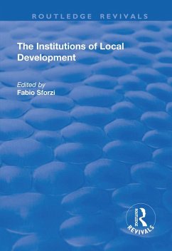 Cover The Institutions of Local Development (eBook, PDF)