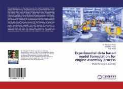 Experimental data based model formulation for engine assembly process