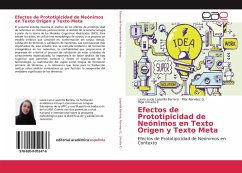 Efectos de Prototipicidad de Neónimos en Texto Origen y Texto Meta - Lasprilla Barrera, Laura Lucia;Narváez G., Pilar;Umaña C., Olga