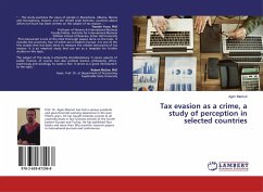Tax evasion as a crime, a study of perception in selected countries