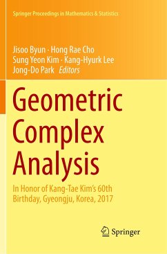 Geometric Complex Analysis