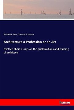 Architecture a Profession or an Art