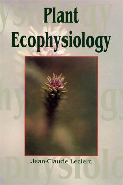 Cover Plant Ecophysiology (eBook, PDF)