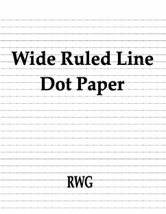 Wide Ruled Line Dot Paper - Rwg