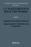 Applied Functional Analysis. Approximation Methods and Computers (eBook, PDF)