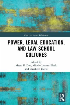 Cover Power, Legal Education, and Law School Cultures (eBook, ePUB)