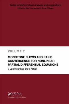 Monotone Flows and Rapid Convergence for Nonlinear Partial Differential Equations (eBook, PDF) - Lakshmikantham, V.; Koksal, S.