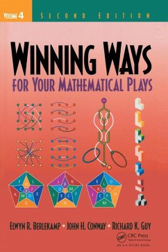 Winning Ways for Your Mathematical Plays, Volume 4 (eBook, PDF) - Berlekamp, Elwyn R.; Conway, John H.; Guy, Richard K.