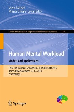 Human Mental Workload: Models and Applications (eBook, PDF)