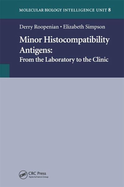 Minor Histocompatibility Antigens (eBook, PDF) Minor Histocompatibility Antigens (eBook, PDF)