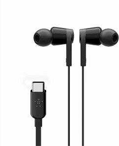 Belkin Rockstar In-Ear Kopfhörer USB-C Connector sw. G3H0002btBLK