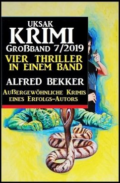 Cover Uksak Krimi Großband 7/2019 - Vier Thriller in einem Band (eBook, ePUB)