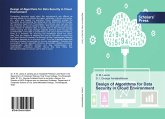 Design of Algorithms for Data Security in Cloud Environment