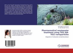 Pharmaceutical wastewater treatment using TIO2 &N-TIO2 nanoparticles