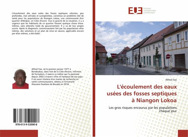 L'écoulement des eaux usées des fosses septiques à Niangon Lokoa L'écoulement des eaux usées des fosses septiques à Niangon Lokoa