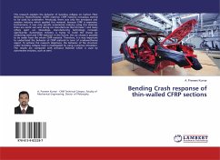 Bending Crash response of thin-walled CFRP sections